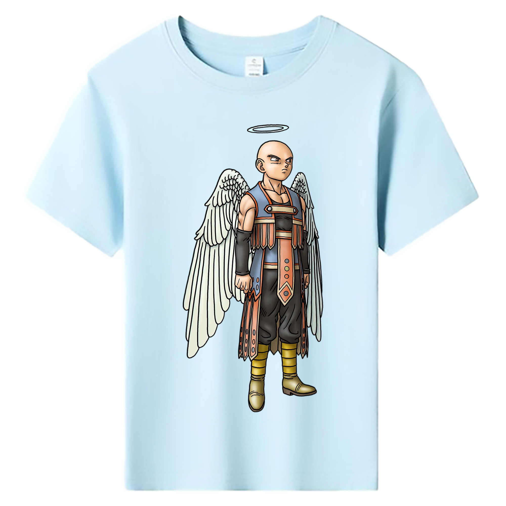 （画像用） ドラゴンクエスト Doragon Kuesuto Dragon Quest 綿100％キッズTシャツ（フロントプリント）